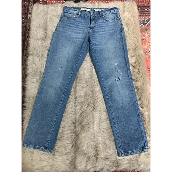 ANTHROPOLOGIE Pilcro Slim Boyfriend Jeans Size 28 - Picture 1 of 7